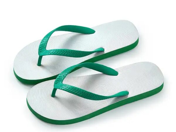 Vogel Teenslippers groen