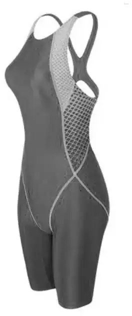 Vis wedstrijdbadpak Grijs