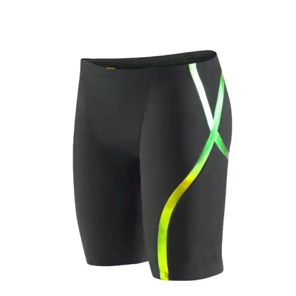 Wedstrijdzwemmen 1 Vis Wedstrijd Zwembroek Geel