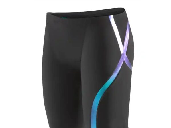 Wedstrijdzwemmen 2 Vis Wedstrijd Zwembroek Blauw